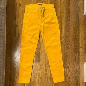 Women’s Yellow Corduroy Pants